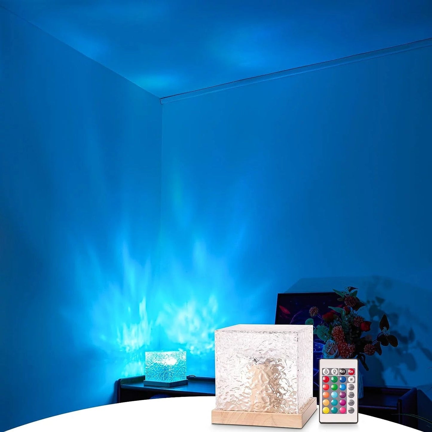 Multi Color 3D Ocean Wave Projector with Remote Control