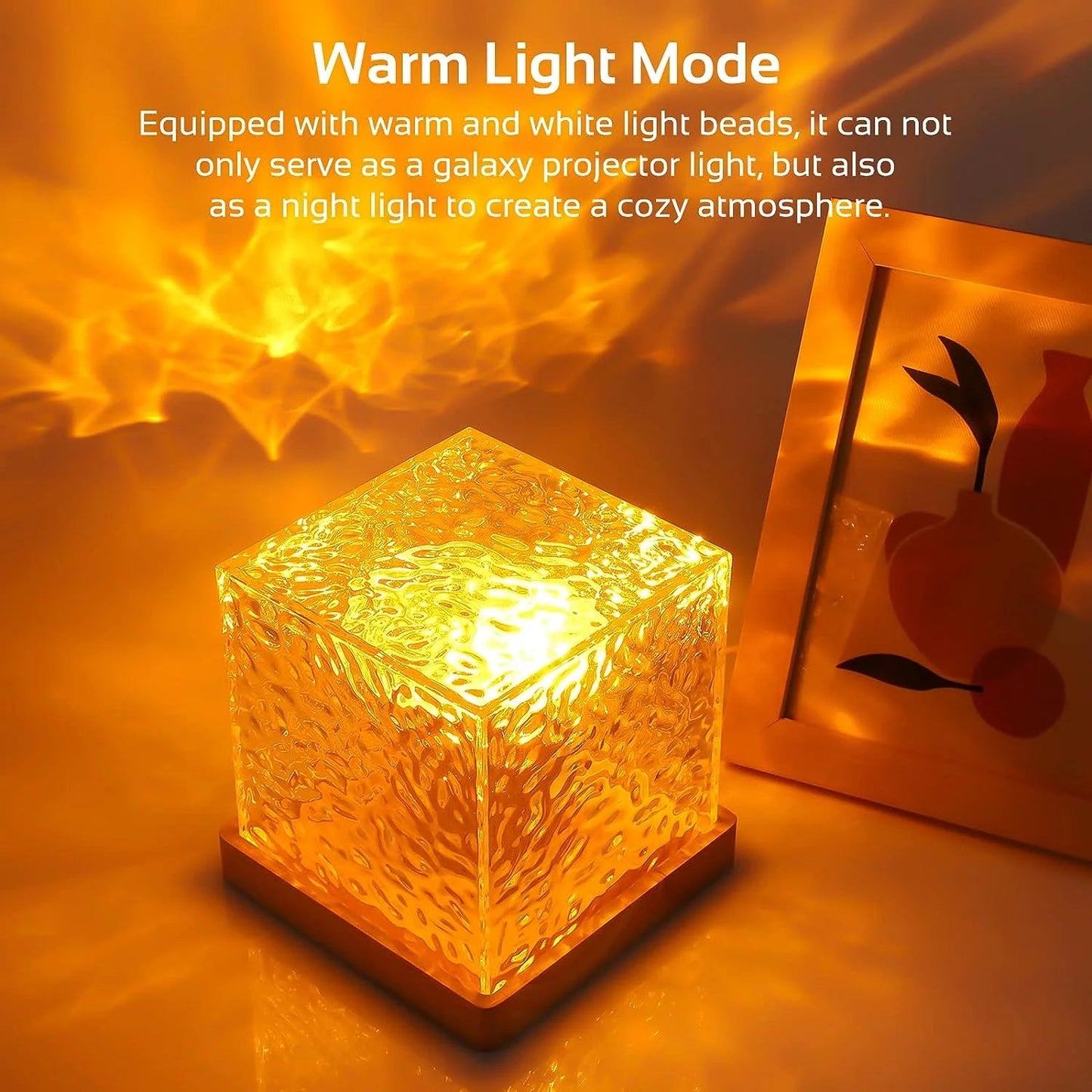 Multi Color 3D Ocean Wave Projector with Remote Control