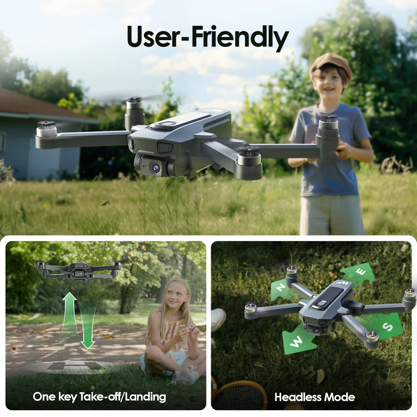 Drone with Camera 1080P with Gesture Control