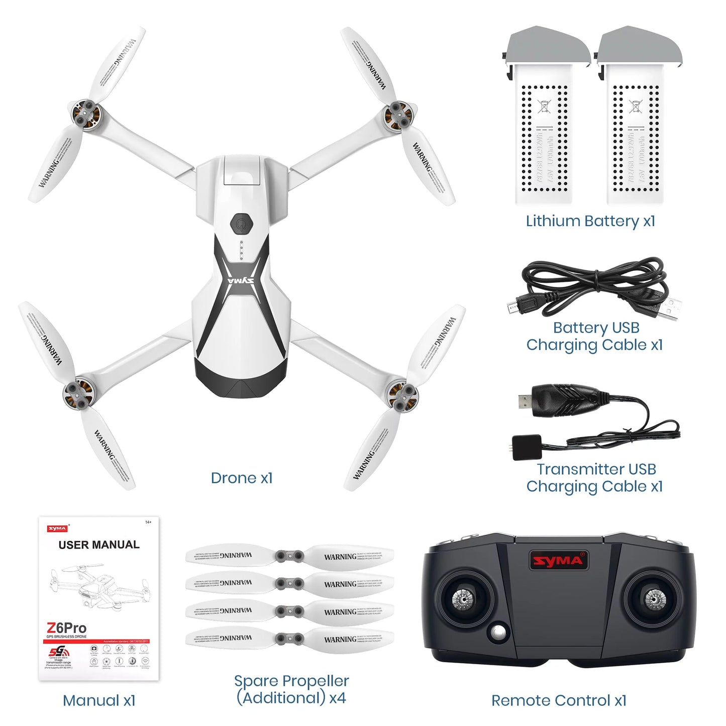 Foldable GPS Drone with 4K HD Camera FPV RC Quadcopter