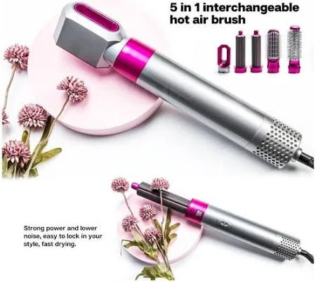 5-in-1 Hot Air Comb Multifunctional Automatic Curler Hair Dryer Hair Straightener professional hair styling tool Dyson Airwrap