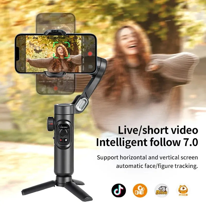 Handheld Gimbal Stabilizer for Smartphones