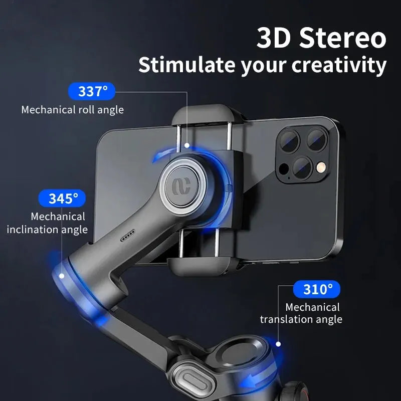 Handheld Gimbal Stabilizer for Smartphones