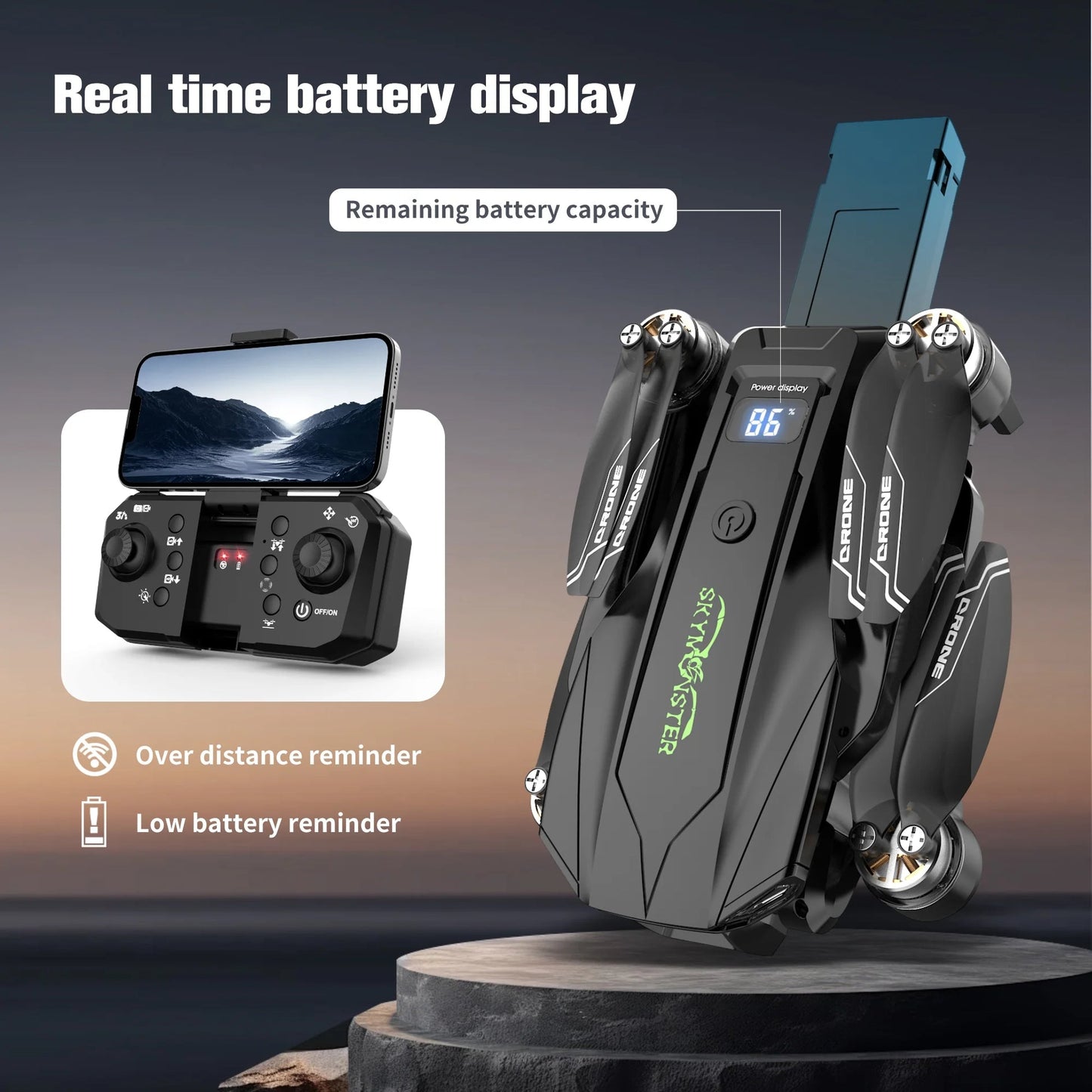 Professional Dual Camera RC Drone