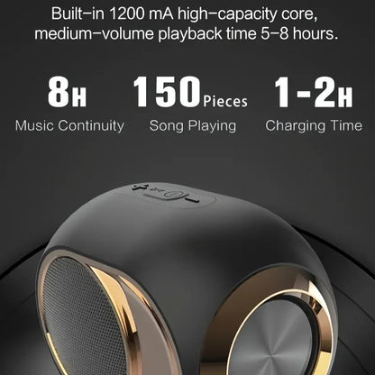 Portable Waterproof Wireless Bluetooth Speaker with Hands Free Call Audios Accessorie