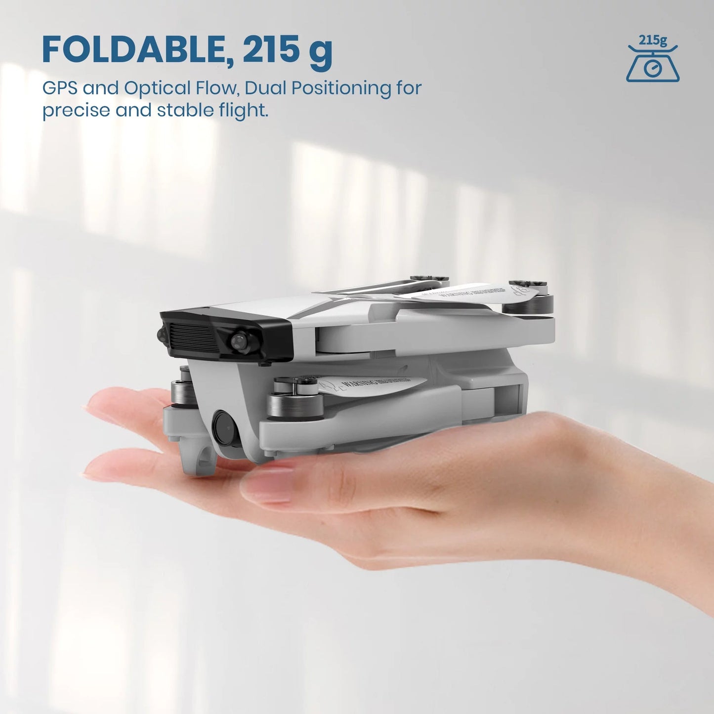 Foldable GPS Drone with 4K HD Camera FPV RC Quadcopter