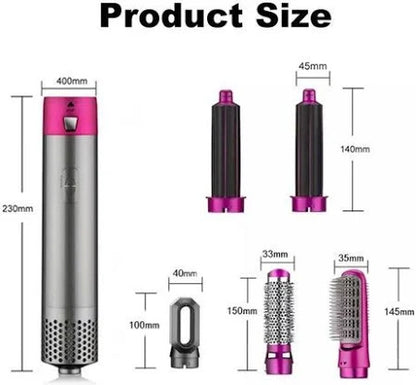 5-in-1 Hot Air Comb Multifunctional Automatic Curler Hair Dryer Hair Straightener professional hair styling tool Dyson Airwrap