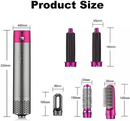 5-in-1 Hot Air Comb Multifunctional Automatic Curler Hair Dryer Hair Straightener professional hair styling tool Dyson Airwrap